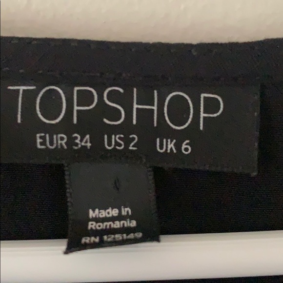 Topshop Hi Lo Top - Picture 4 of 4
